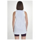 Target Γυναικεία αμάνικη μπλούζα Long Sleeveless Top Single Jersey "Mind"